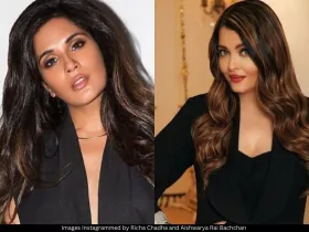 Richa Chadha and Aishwarya Rai Bachchan 