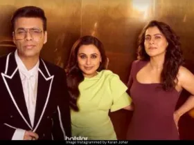 Kajol, Rani Mukerji and KJo