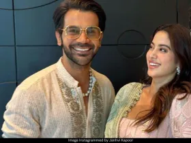 Rajkummar Rao and Janhvi Kapoor 