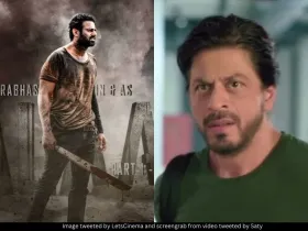 Prabhas and Shah Rukh Khan 