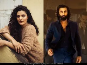Saiyami Kher and Ranbir Kapoor 