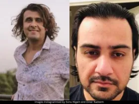 Sonu Nigam and Omer Nadeem 