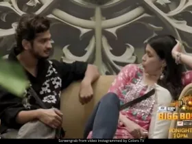 Munawar Faruqui and Mannara Chopra 