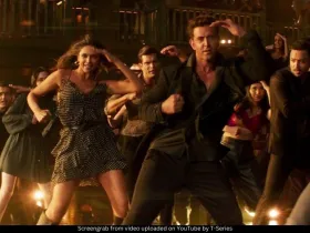 Deepika Padukone and Hrithik Roshan 