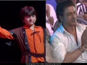 Aryan and SRK 