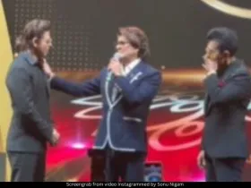 SRK, Sonu Nigam 