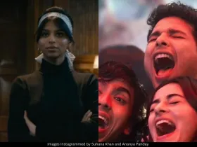 Suhana Khan and Ananya Panday 