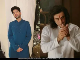 Armaan Malik and Ranbir Kapoor 