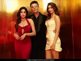Janhvi Kapoor Khushi Kapoor Karan Johar
