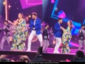 Karisma Kapoor and Varun Dhawan 