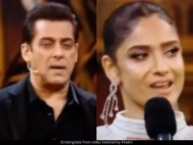 Salman Khan and Ankita Lokhande 