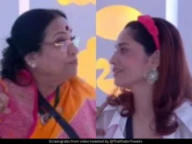 Vicky Jain mother and Ankita Lokhande 