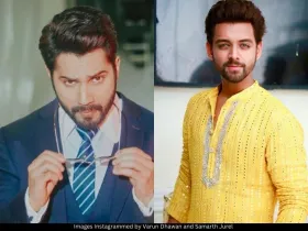 Varun Dhawan and Samarth Jurel 