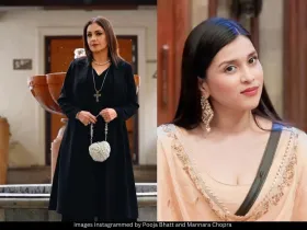 Pooja Bhatt and Mannara Chopra 