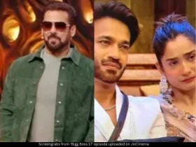 Salman Khan, Vicky Jain and Ankita Lokhande 