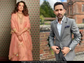 Kangana Ranaut and Vikrant Massey