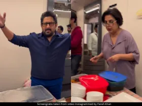 Arshad Warsi and Farah Khan 