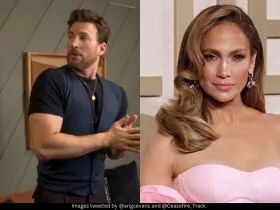 Chris Evans and Jennifer Lopez 
