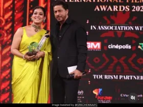 Nayanthara and Shah Rukh Khan 