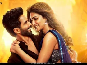 Shahid Kapoor and Kriti Sanon 