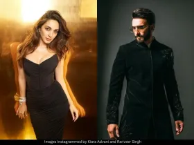 Kiara Advani and Ranveer Singh 