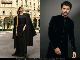 Rashmika Mandanna and Vijay Deverakonda 