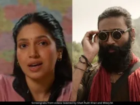 Bhumi Pednekar and Dhanush 