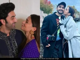 Ranbir Kapoor, Alia Bhatt, Ranveer Singh and Deepika Padukone 