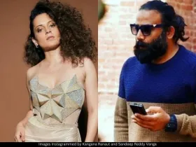Kangana Ranaut and Sandeep Reddy Vanga 