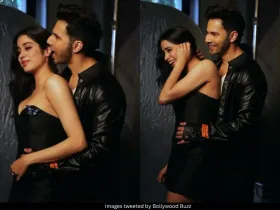 Varun Dhawan and Janhvi Kapoor 