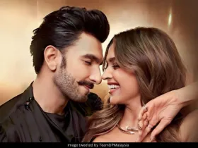 Deepika Padukone and Ranveer Singh 