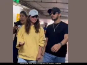 Hina Khan and Munawar Faruqui 