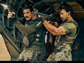 Akshay Kumar and Tiger Shroff 