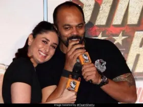 Kareena Kapoor and Rohit Shetty 