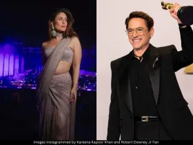 Kareena Kapoor and Robert Downey Jr 