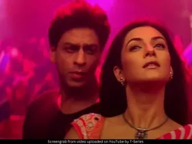 SRK and Sushmita Sen 