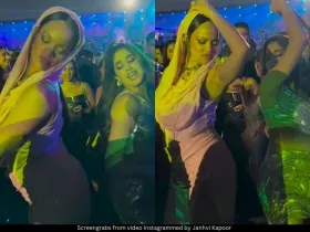 Rihanna and Janhvi Kapoor 