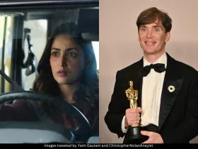 Yami Gautam and Christopher Nolan 