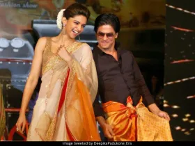Deepika Padukone and SRK 
