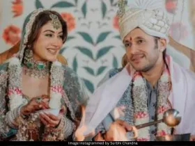 Surbhi Chandna and Karan Sharma 