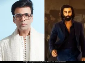 Karan Johar and Ranbir Kapoor 