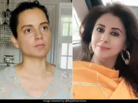 Kangana Ranaut and Urmila Matondkar 
