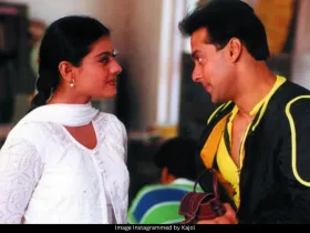 Kajol and Salman Khan 