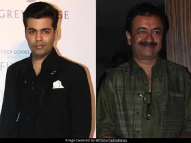 Karan Johar and Rajkumar Hirani 