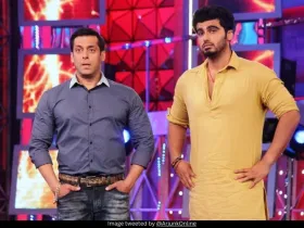Arjun Kapoor and Salman Khan 