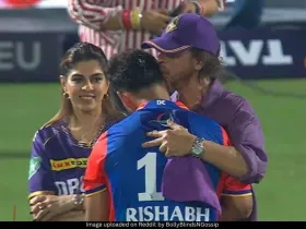 SRK and Rishabh Pant 
