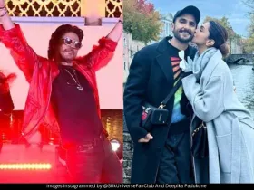 SRK, Ranveer Singh and Deepika Padukone 