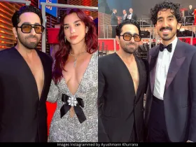Ayushmann Khurrana, Dua Lipa and Dev Patel 