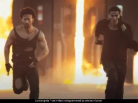 Tiger Shroff and Akshay Kumar 