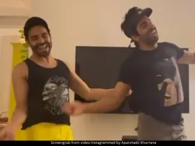 Aparshakti and Ayushmann Khurrana 